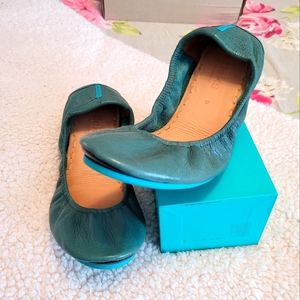Tieks, Size 9, Pacific Green
